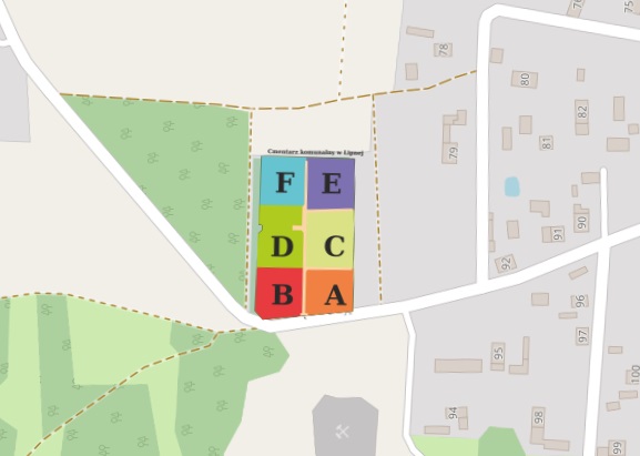 Obraz przedstawiający Cmentarz komunalny w Lipnej