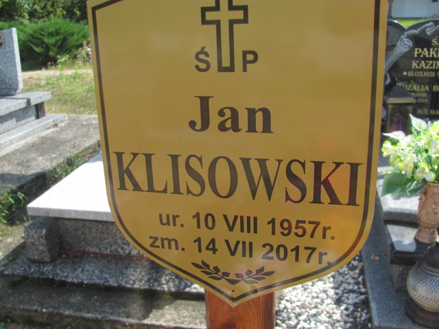 Tomasz Klisowski 1981 Przewóz - Grobonet - Wyszukiwarka osób pochowanych