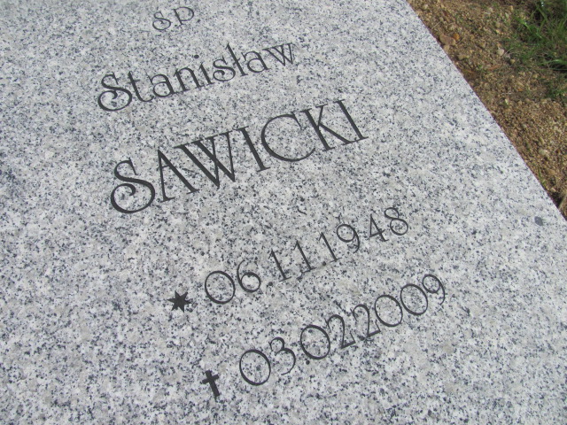 Stanisław Sawicki Przewóz - Grobonet - Wyszukiwarka osób pochowanych