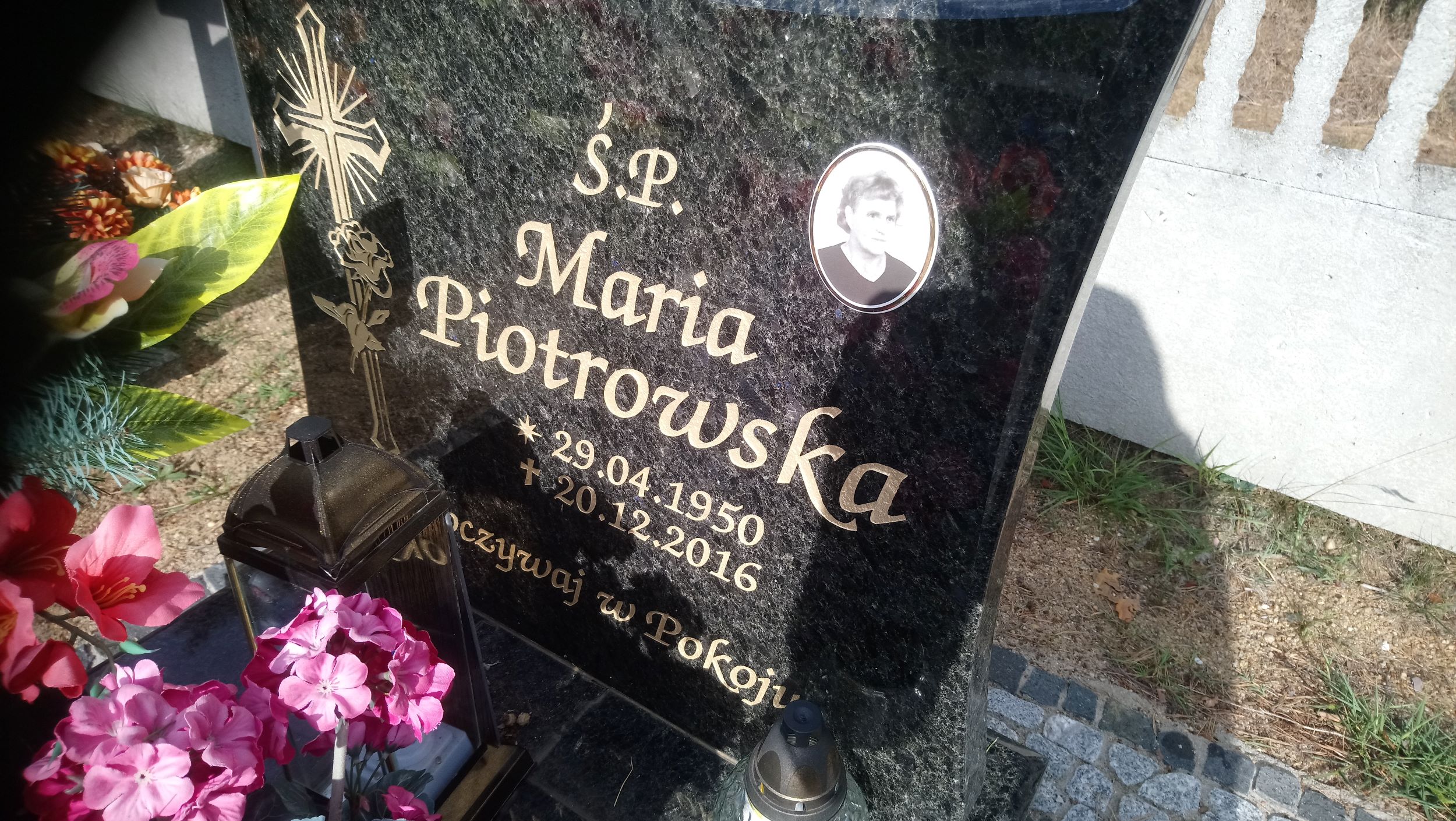 Grób Maria Piotrowska