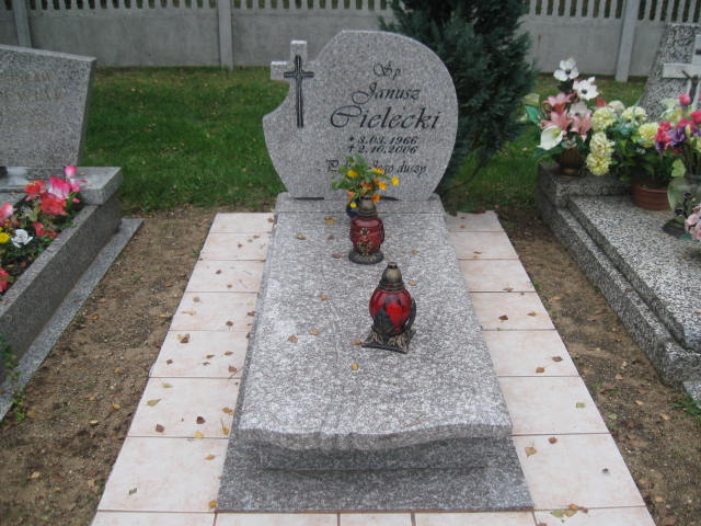 Grób Janusz Cielecki