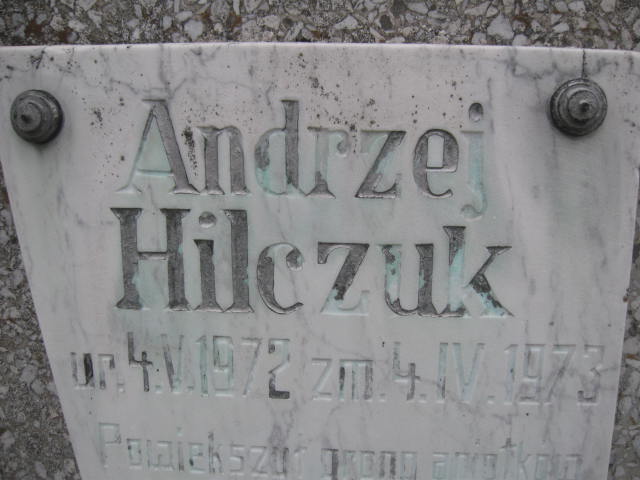 Andrzej Hilczuk Przewóz - Grobonet - Wyszukiwarka osób pochowanych