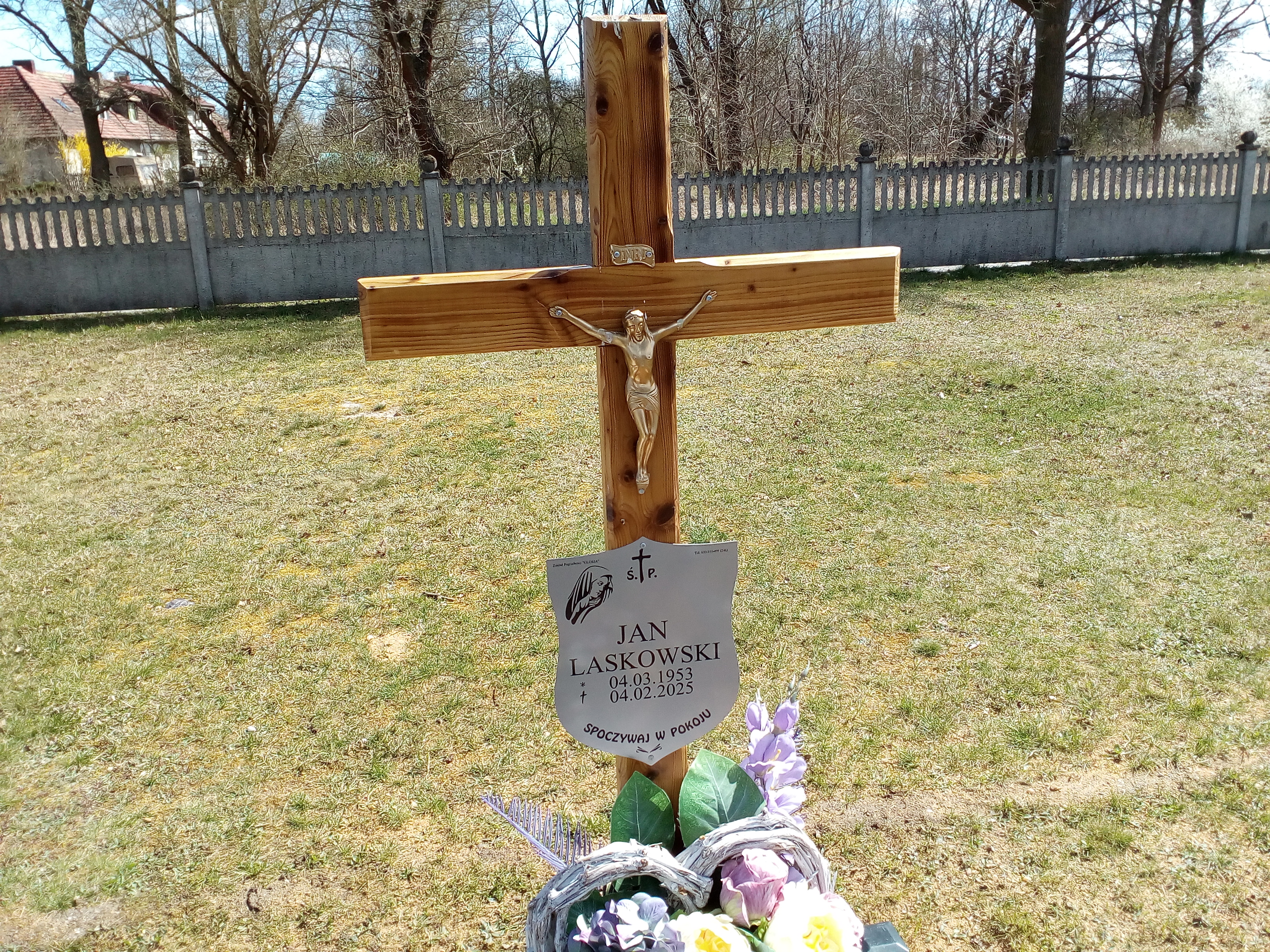 Grób Jan Laskowski