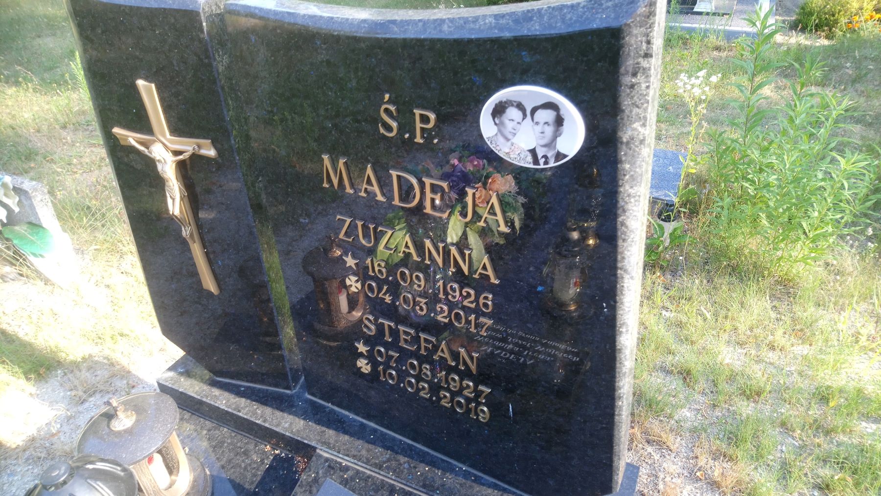 Grób Zuzanna Madeja